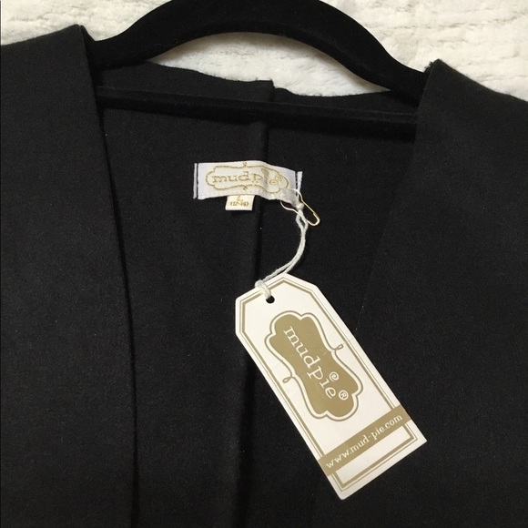 Mud Pie Black Vest NWT. Sz.L - Picture 5 of 5